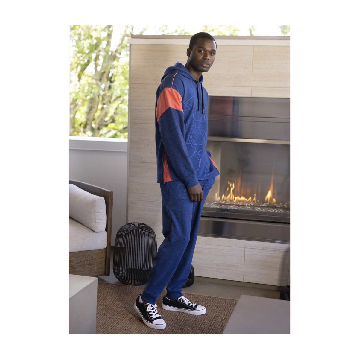 Magikarp & Gyarados Pokémon Lounge Blue Jogger Pants - Men 