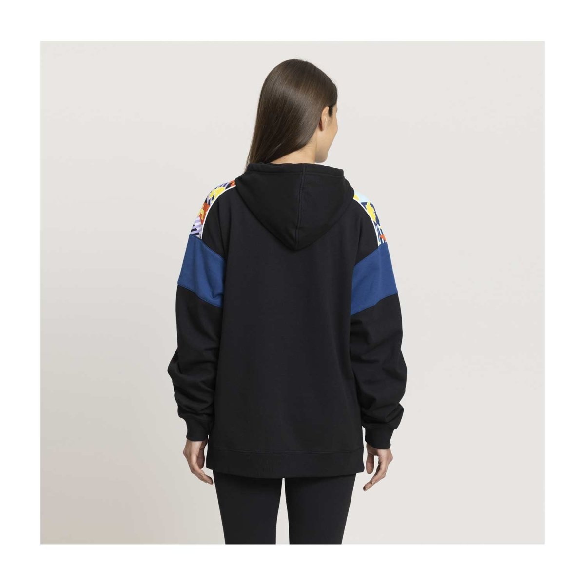 Pikachu Mix Pokémon Lounge Black Pullover Hoodie - Adult | Pokémon