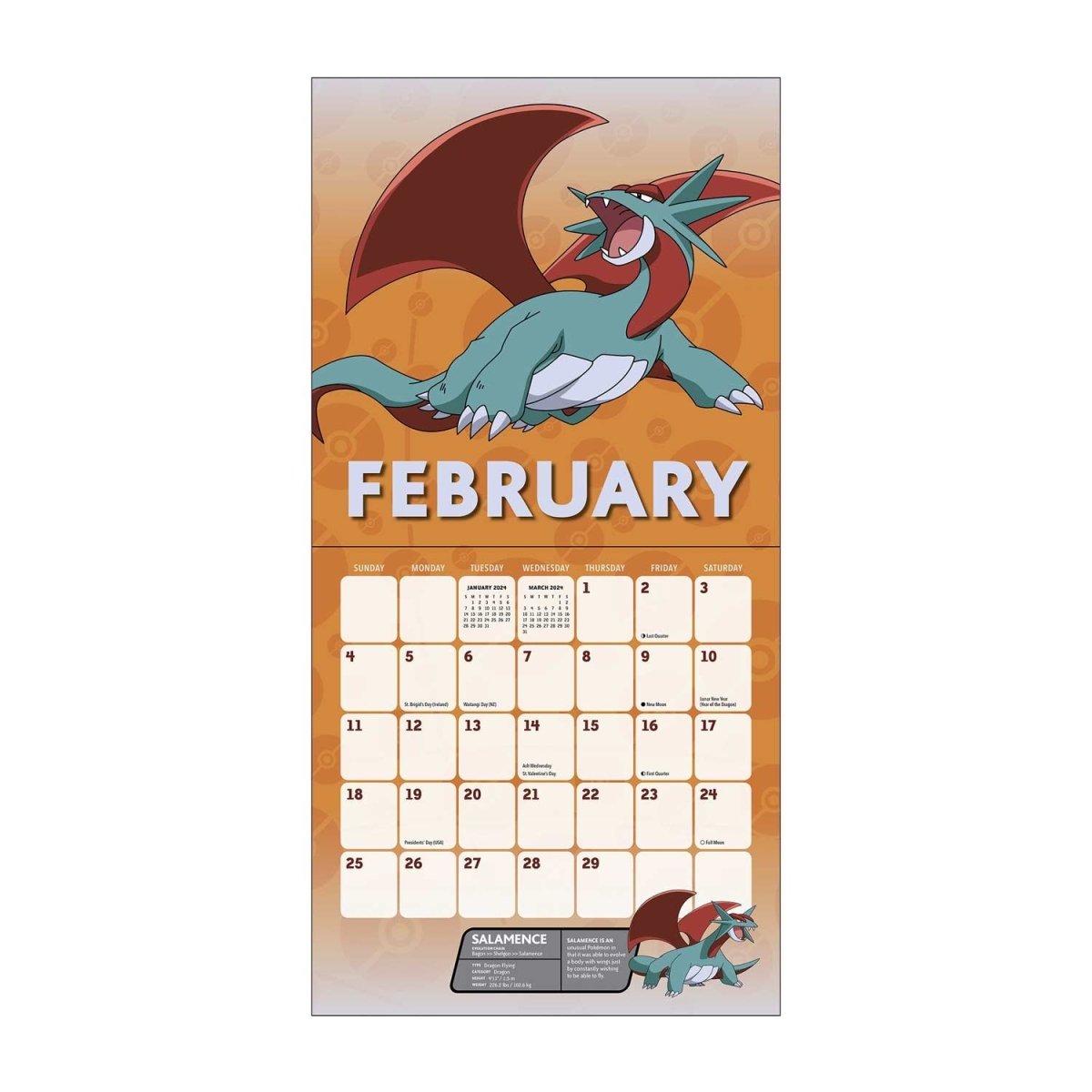 Calendar 2024 Pokémon