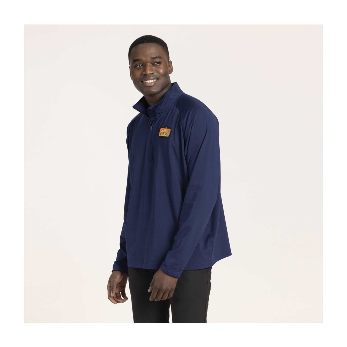 Charizard Pokémon Clubhouse Navy Quarter-Zip Pullover Sweatshirt