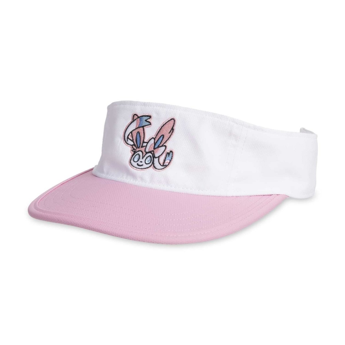 Sylveon Pokémon Clubhouse White & Pink Visor (One Size-Adult