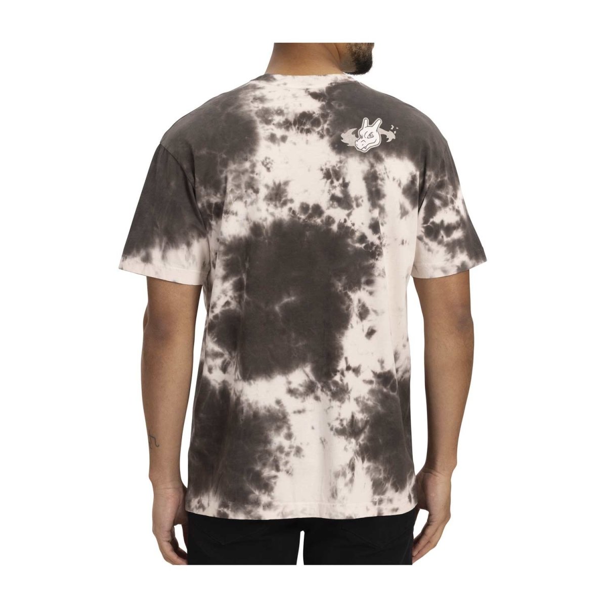 Charizard Gray & Cream Tie-Dye Relaxed Fit Crew Neck T-Shirt Charizard Gray & Cream Tie-Dye Relaxed Fit Crew Neck T-Shirt