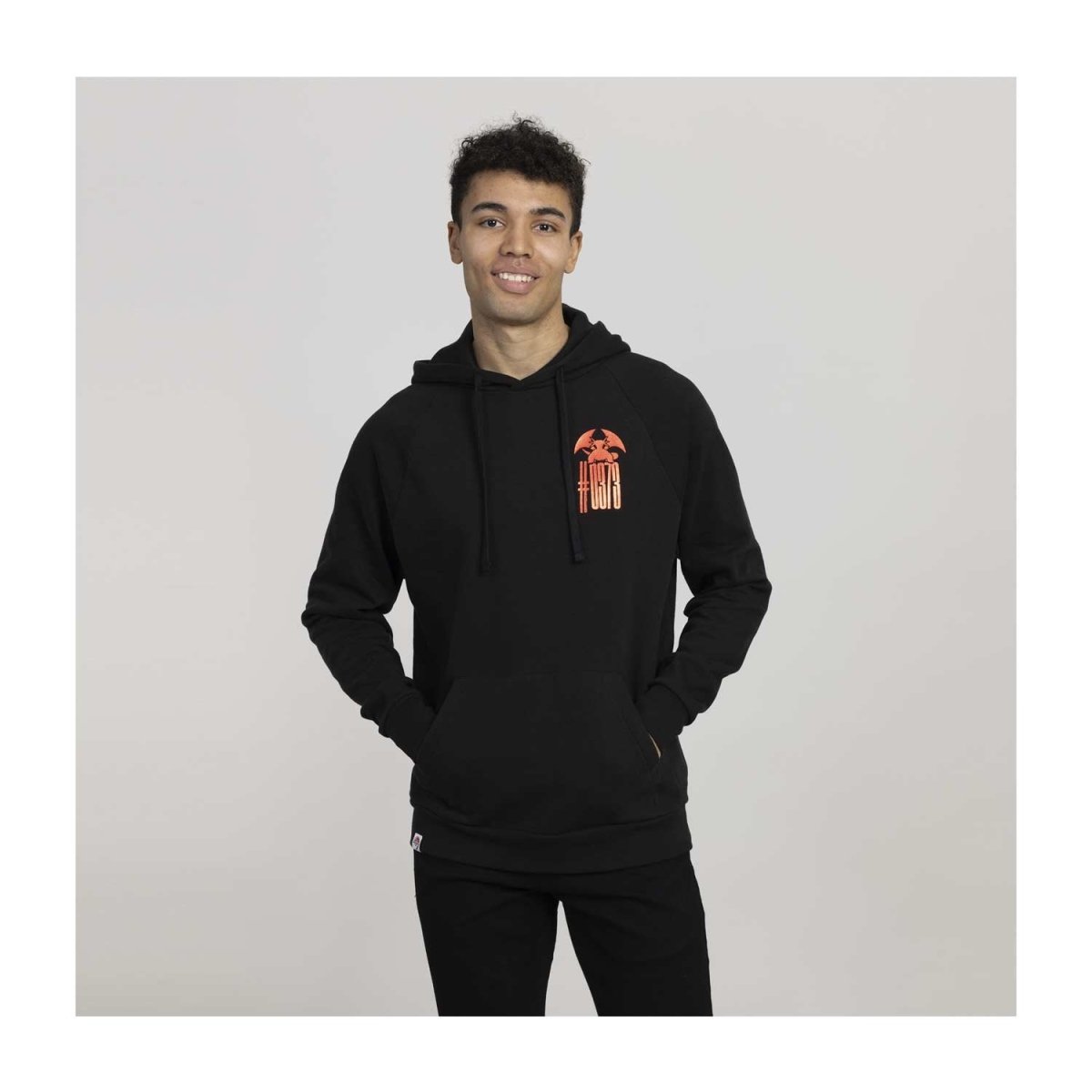 Salamence Powerhouse Pokémon Sleek Black Pullover Hoodie - Adult