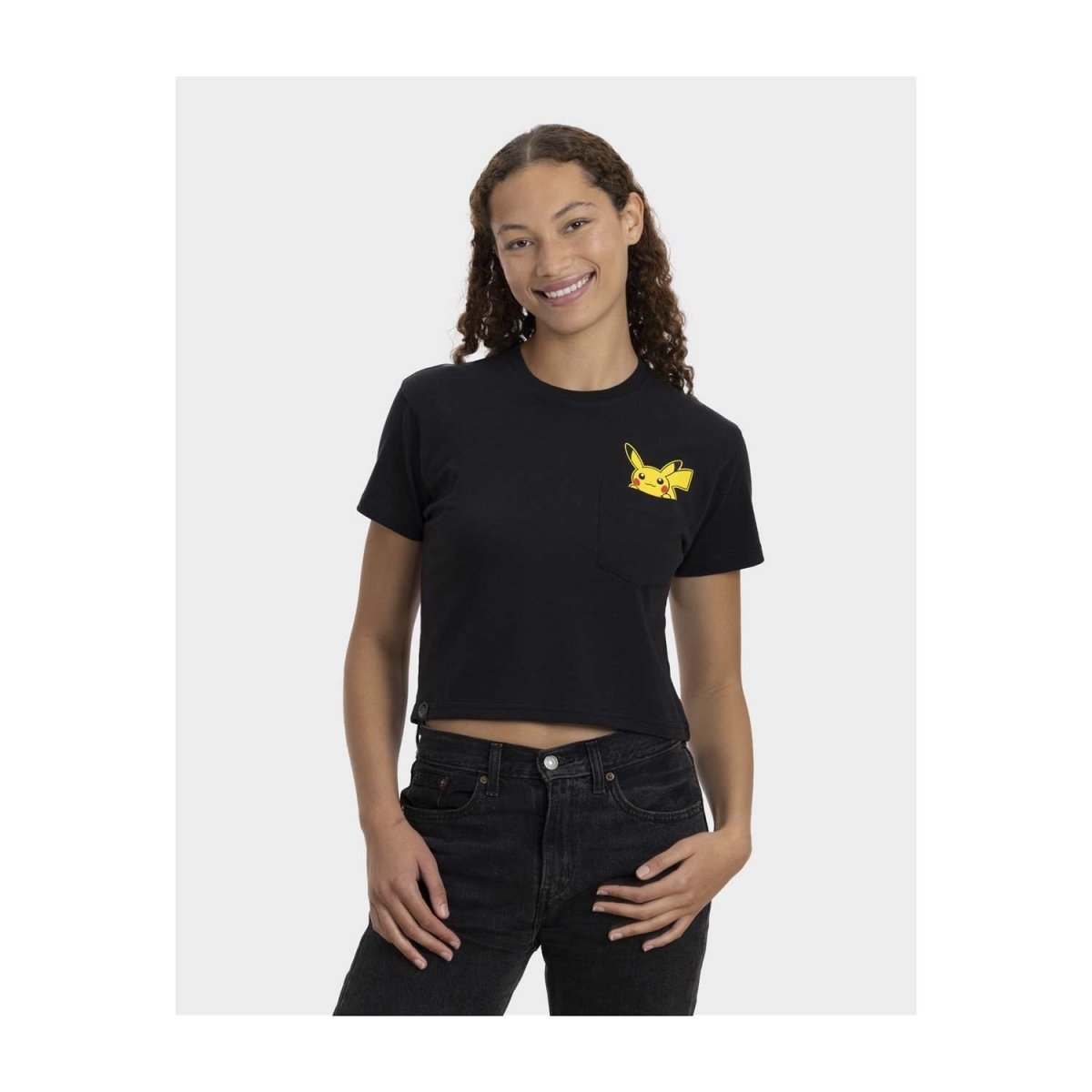 トップス POKEMON MEGA PIGMENT Tee size2 BLACK ComicCon Promotional Pokemon Black & White 2 Black 2 Tee