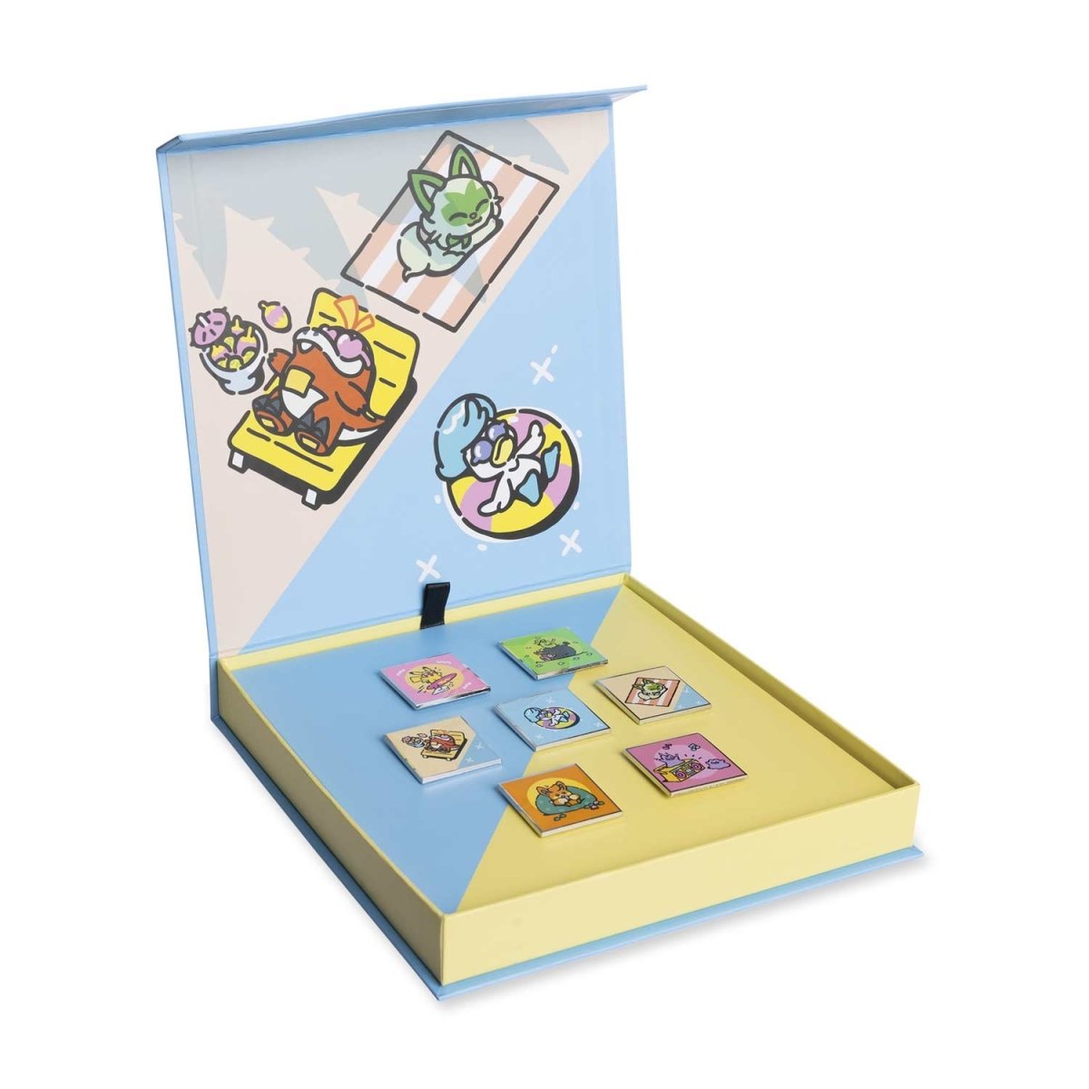 Pokémon Lazy Summer Pin Box Set (7-Pack) | Pokémon Center Official