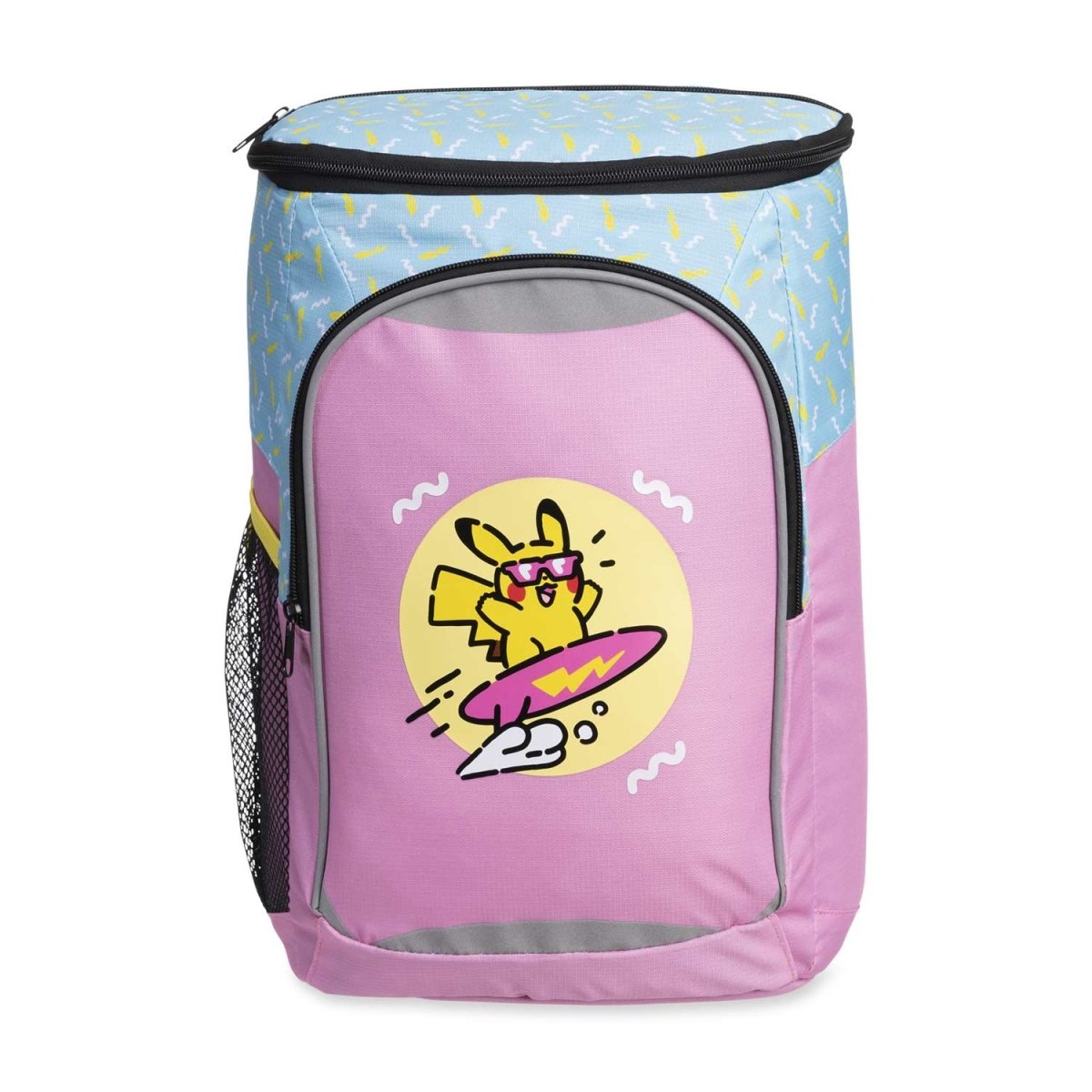 Pikachu Pokémon Lazy Summer Pink & Blue Backpack Cooler | Pokémon