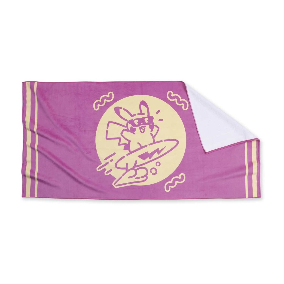 Pikachu Pokémon Lazy Summer Pink Beach Towel