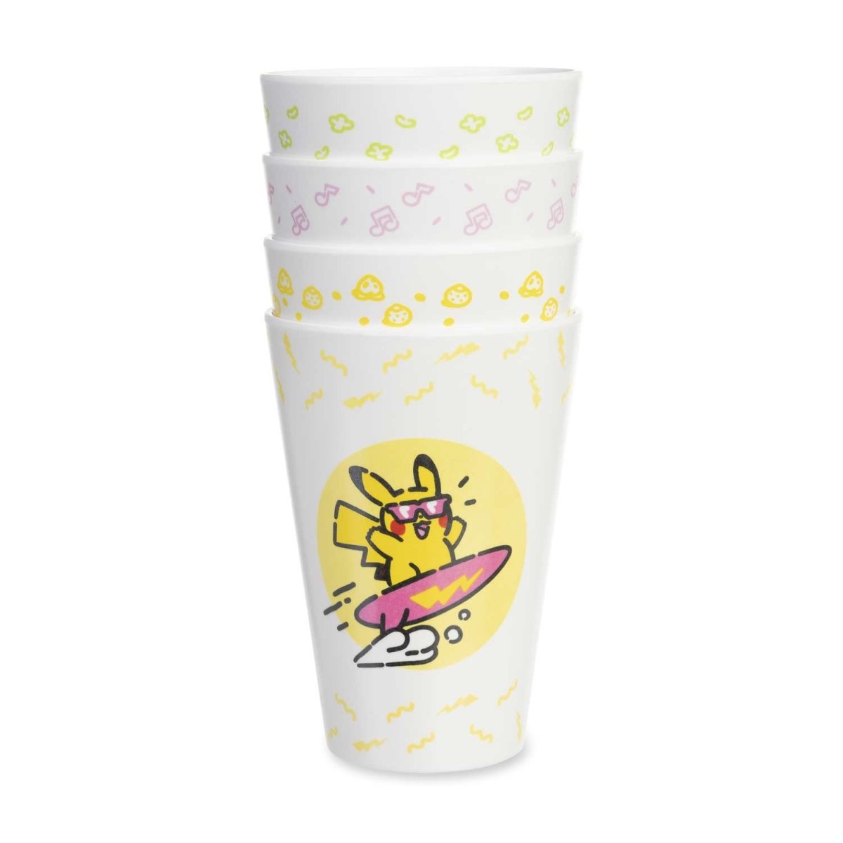 Pokémon Lazy Summer Cups (4Pack) Pokémon Center Canada Official Site