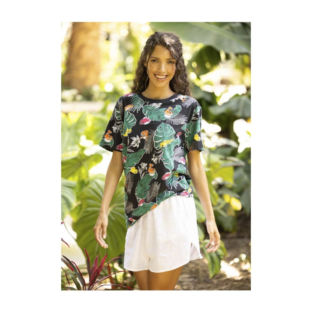 Friends & Fronds Pokémon Tropical T-Shirt - Adult | Pokémon