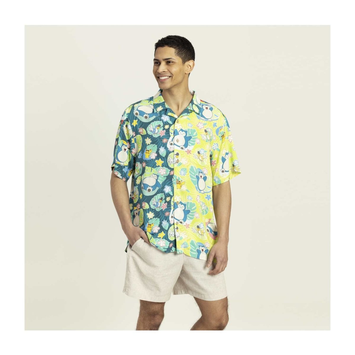 Summer Greetings Pokémon Tropical Shirt - Adult | Pokémon
