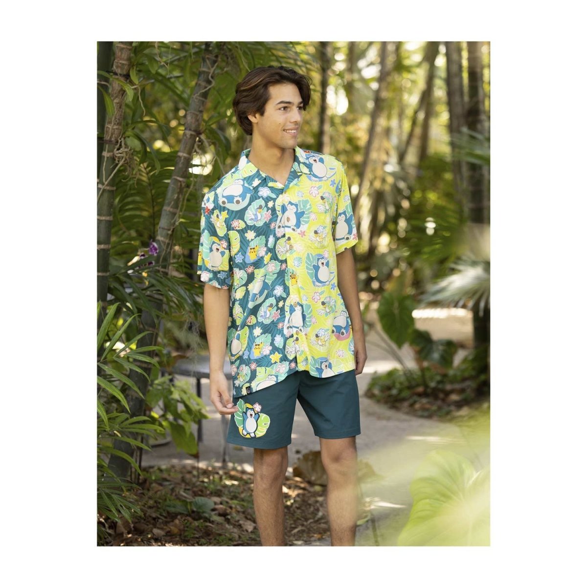 Summer Greetings Pokémon Tropical Shirt - Adult | Pokémon Center