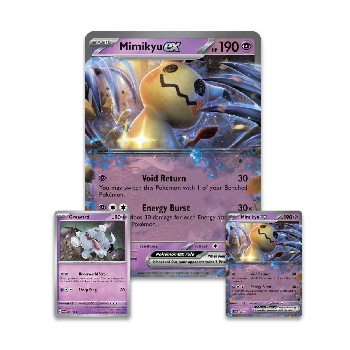 fatning Hick Salg Pokémon TCG: Mimikyu ex Box | Pokémon Center Official Site