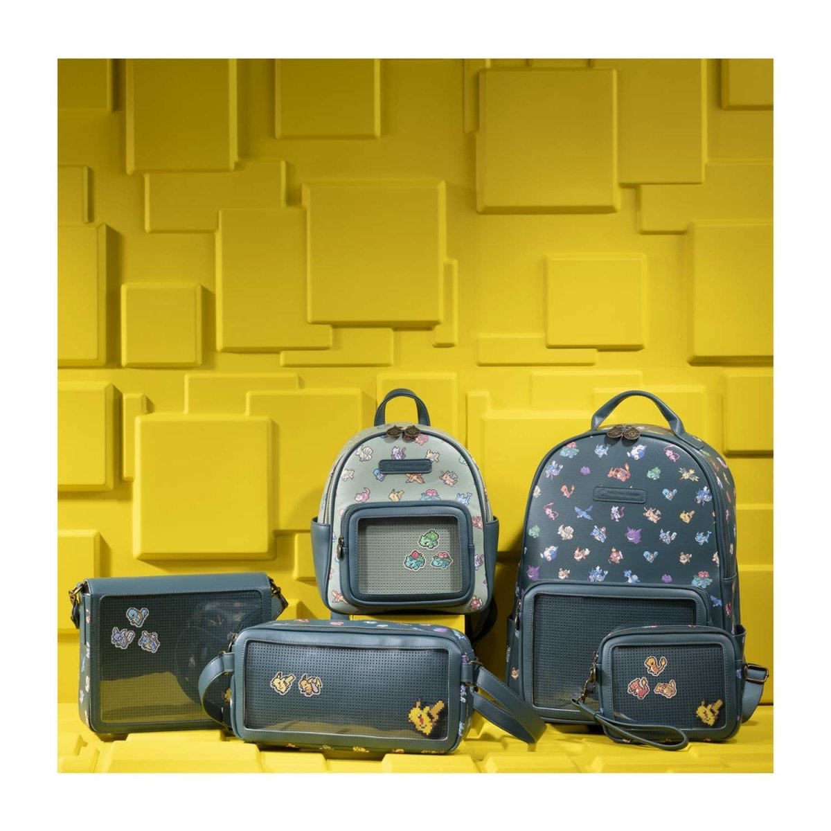 Pokémon Pixel Pin Collector Sling Bag | Pokémon Center