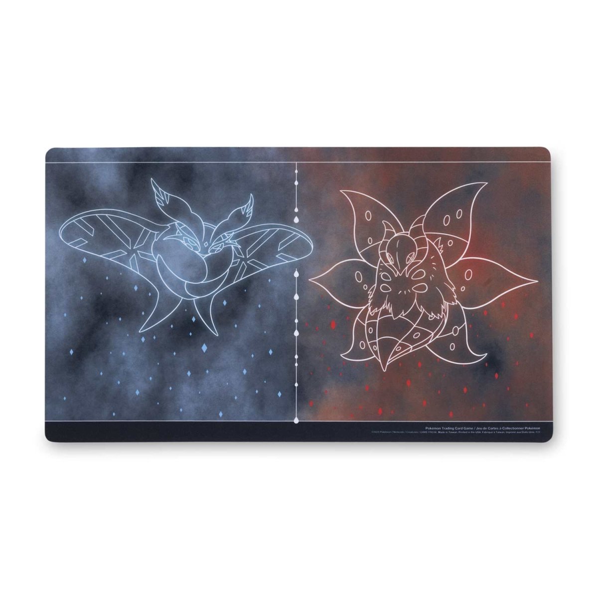 Pokémon TCG Volcarona & Frosmoth Freezer Burn Playmat Pokémon Center