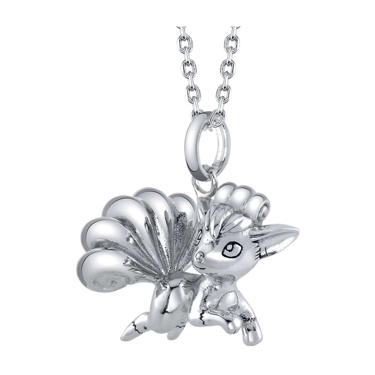 Pokémon Center × RockLove: Vulpix Sterling Silver Pendant Necklace