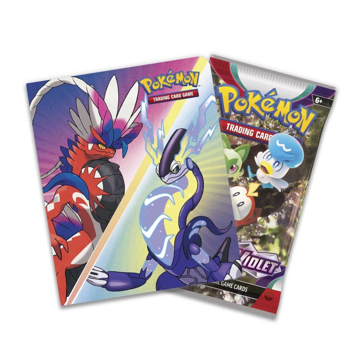 Pokémon - Pack Portfolio avec Booster Écarlate et Violet : Évolution à  Paldea (EV02) - DracauGames