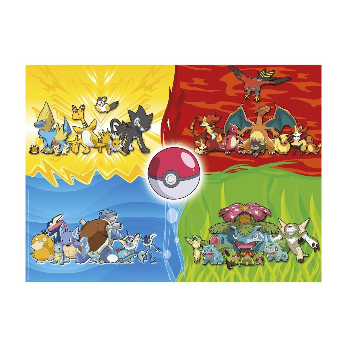 Pokémon Types Puzzle by (150 Pieces) | Pokémon Center UK Official