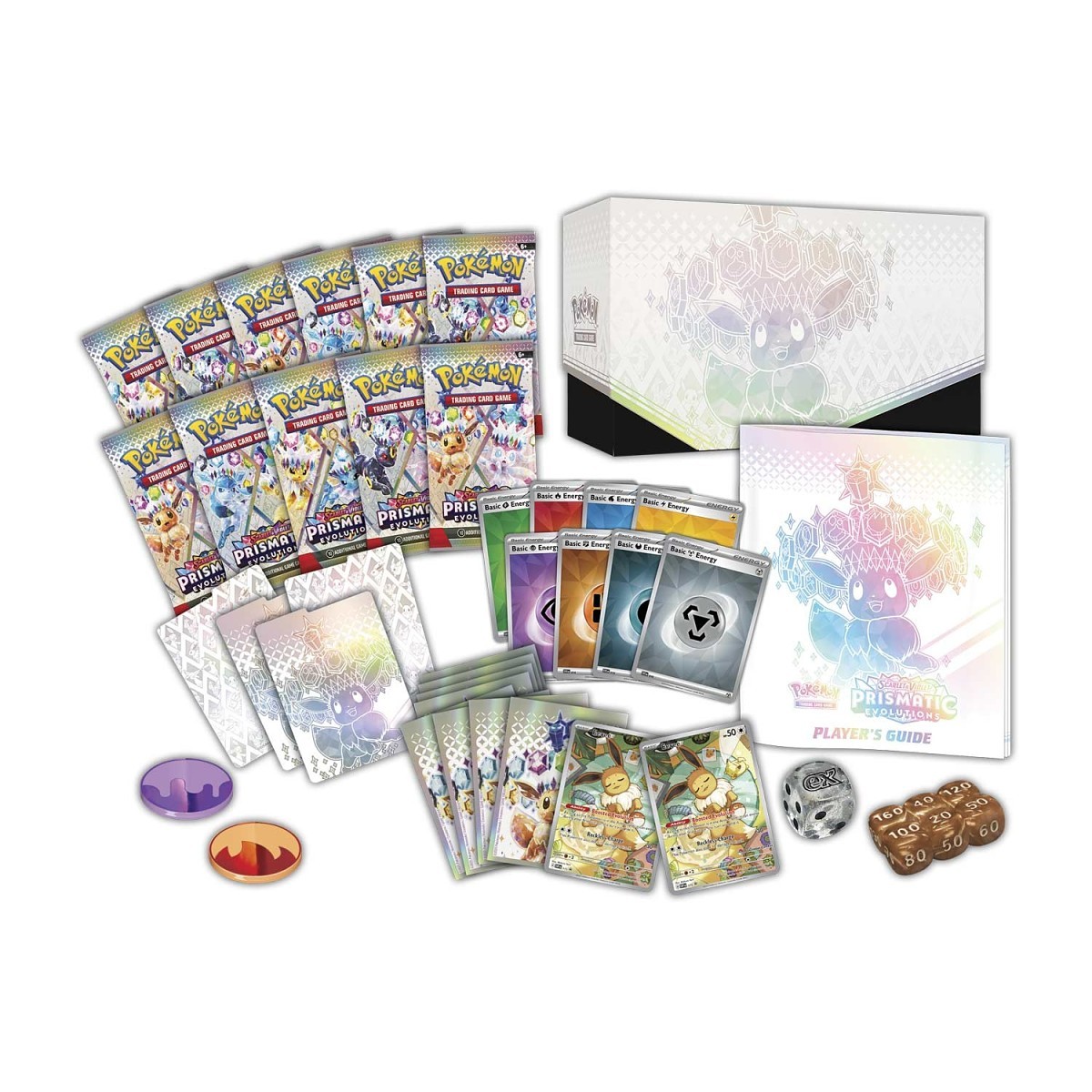 Pokémon TCG: Scarlet & Violet-Prismatic Evolutions Pokémon Center Elite Trainer Box