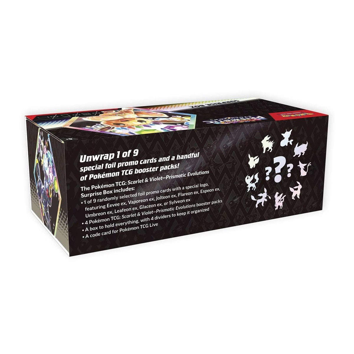 Pokémon TCG: Scarlet & Violet-Prismatic Evolutions Surprise Box