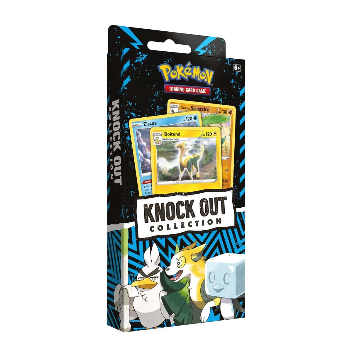 Pokmon TCG: Knock Out Collection (Boltund, Eiscue & Galarian Sirfetch'd) |  Pokmon Center Australia Official Site