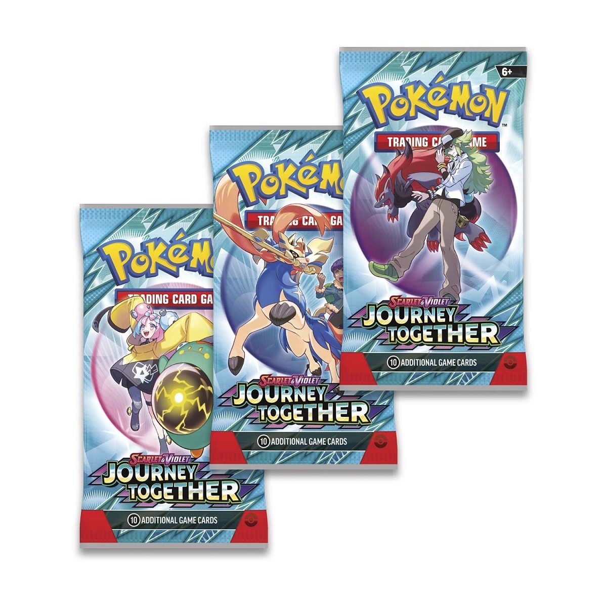 Pokémon TCG: Scarlet & Violet-Journey Together 3 Booster Packs & Yanmega Promo Card