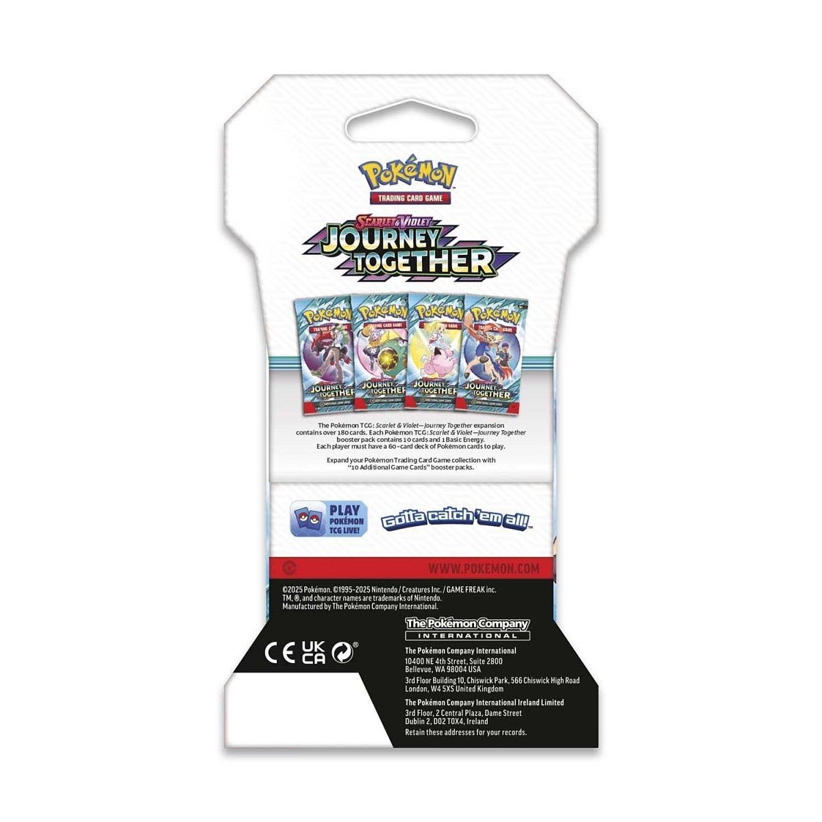 Pokemon Scarlet & Violet Journey Together Build & Battle Display Box  10  Factory Sealed Boxes