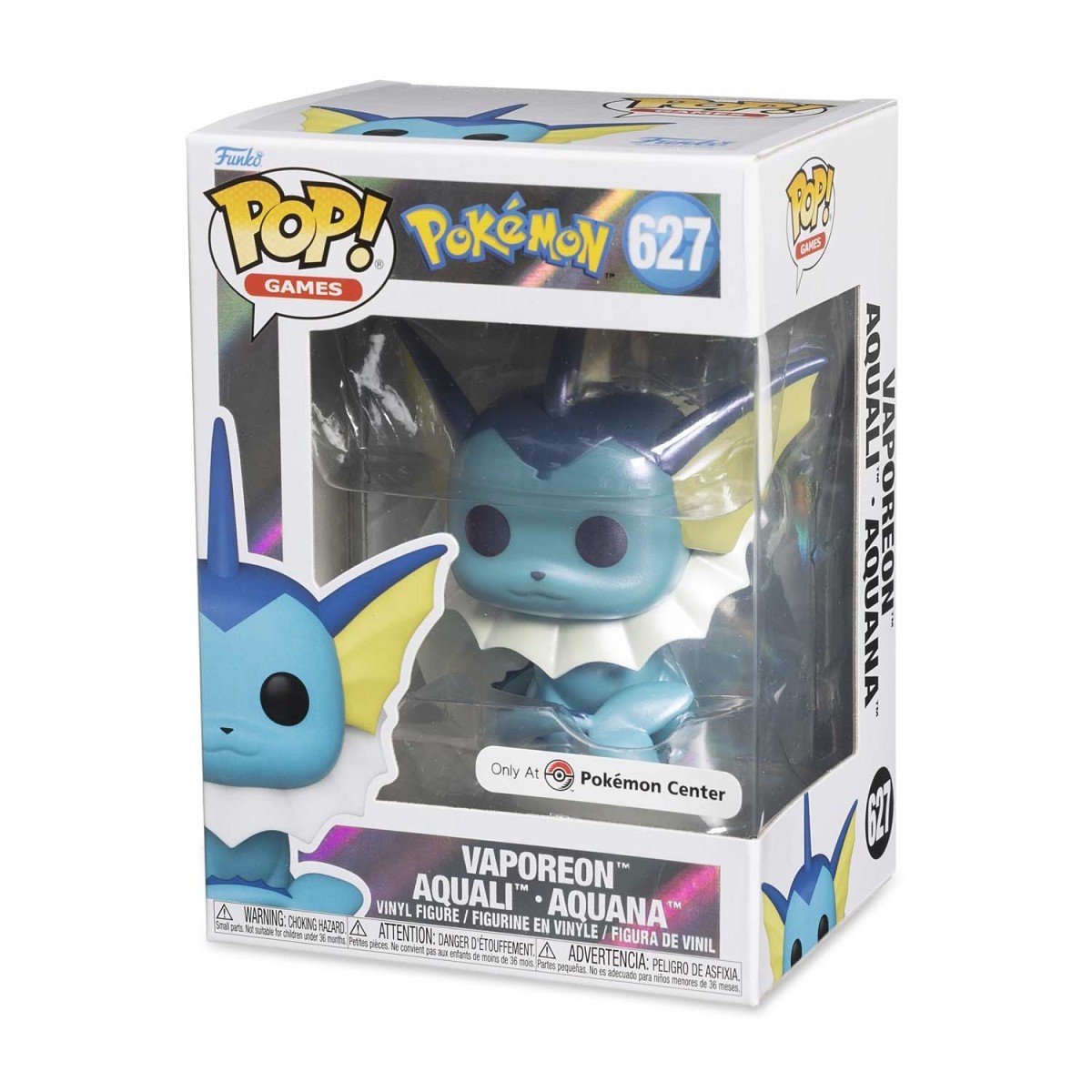 Vaporeon Pearlescent Pop! Vinyl Figure by Funko | Pokémon