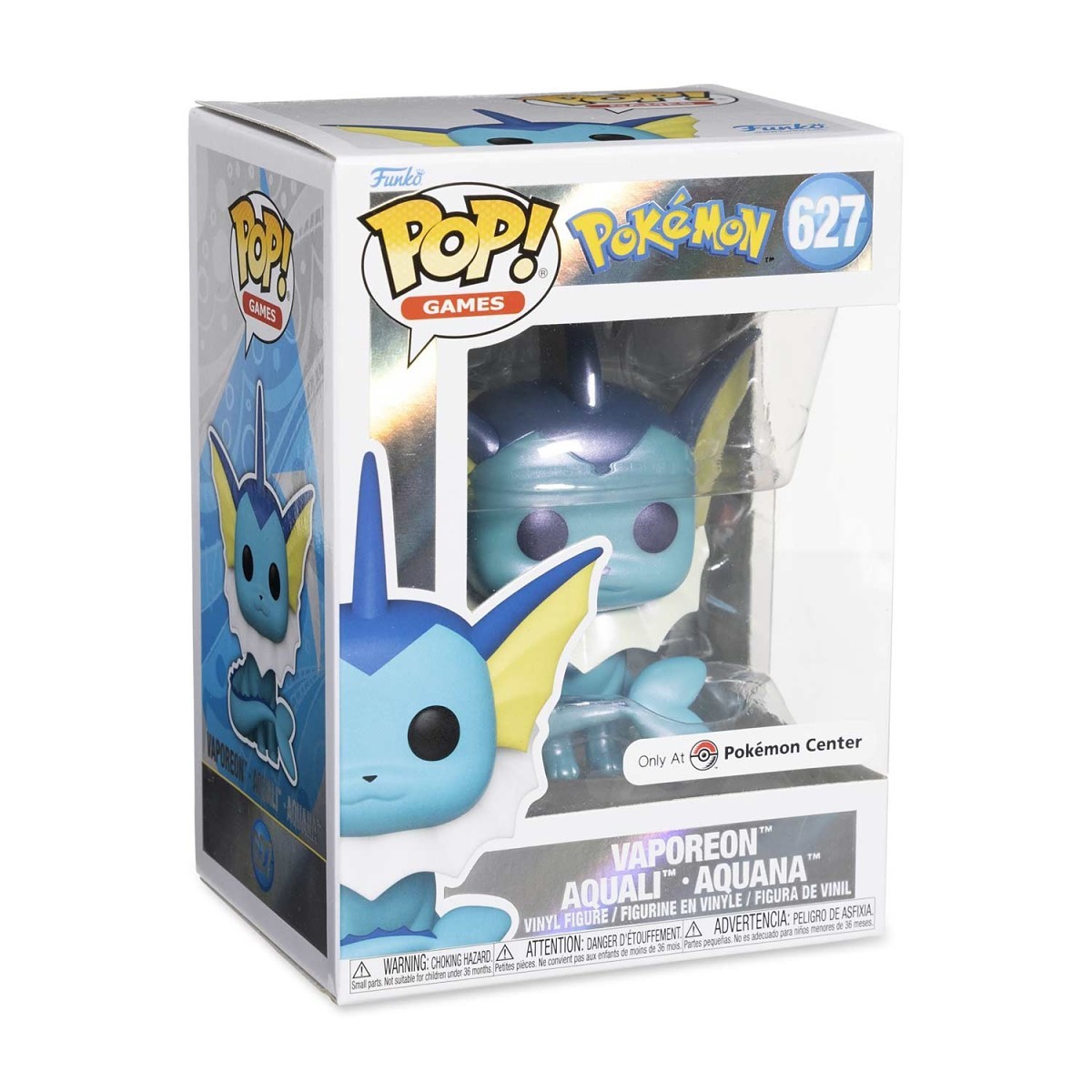 Vaporeon Pearlescent Pop! Vinyl Figure by Funko | Pokémon