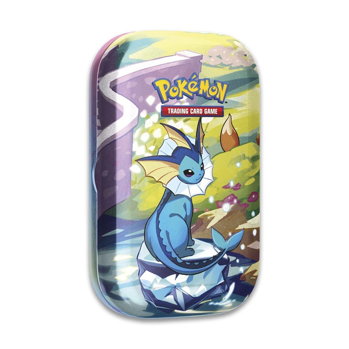 Vaporeon Plush, Pixel Pins & TCG Mini Tin Bundle