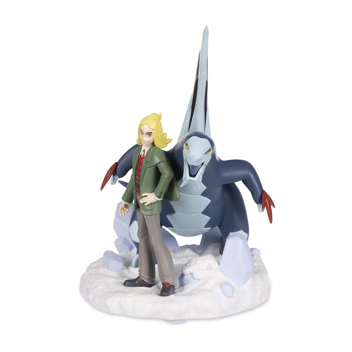 Hassel & Baxcalibur Pokémon Trainers Figure | Pokémon Center