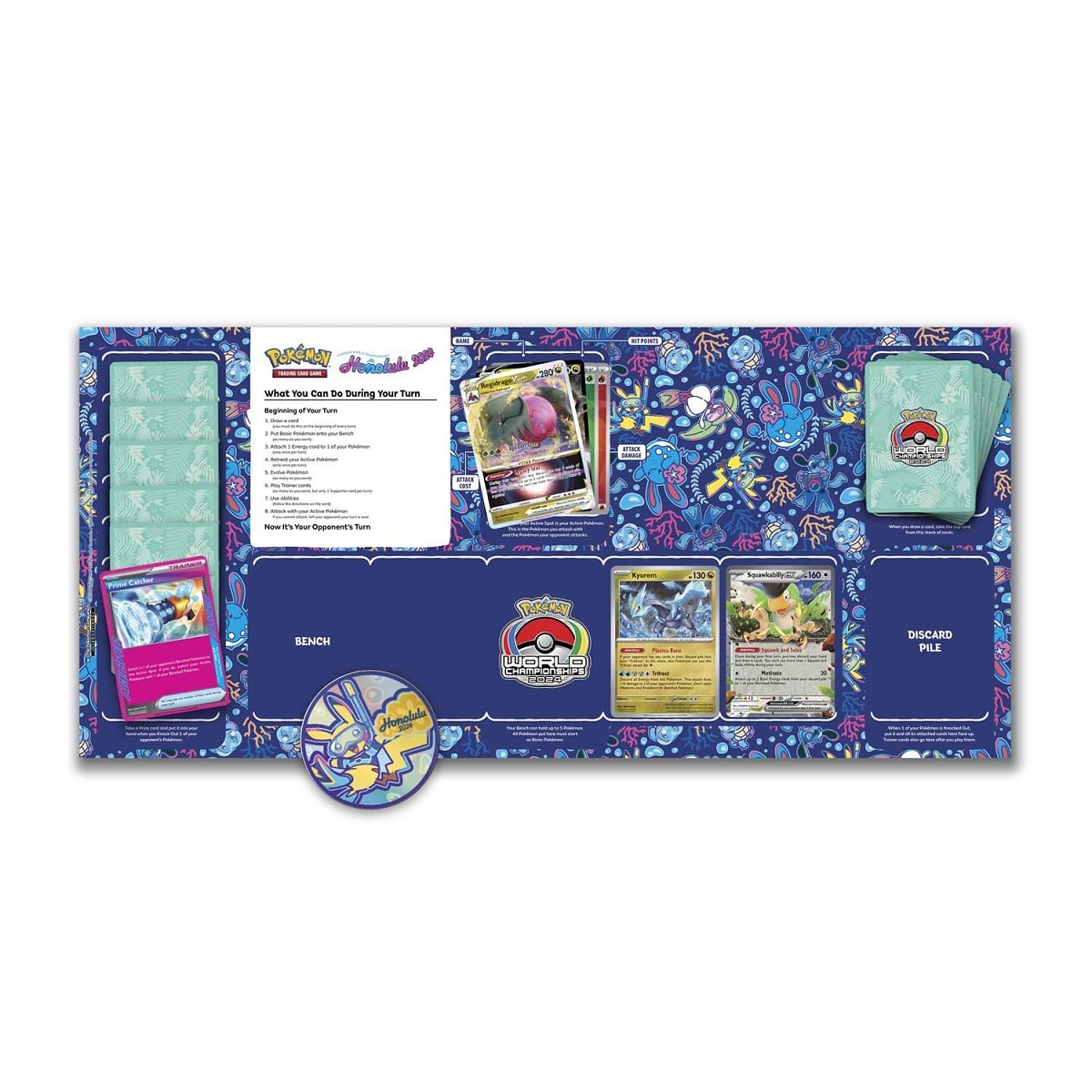 2024 pokémon trading card game world championships deck regidrago vstar Pokemon TCG: Honolulu 2024 World Championships Deck (Evan Pavelski, Re –  Safari Zone