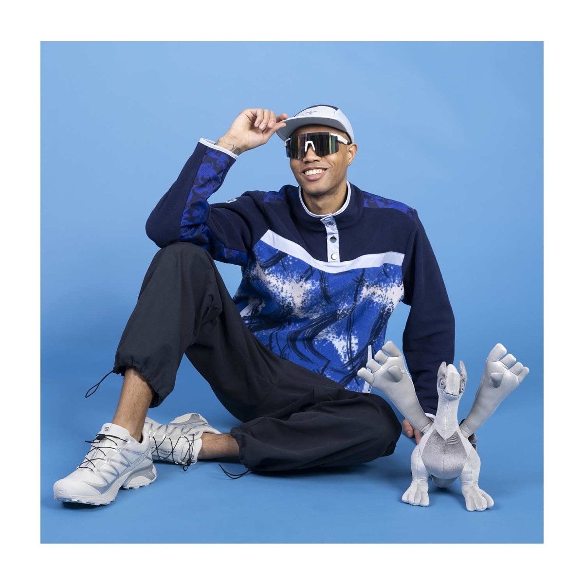 フィオルッチ　トレーナー Lugia Pokémon Fleece Quarter-Snap Pullover Jacket - Men | Pokémon