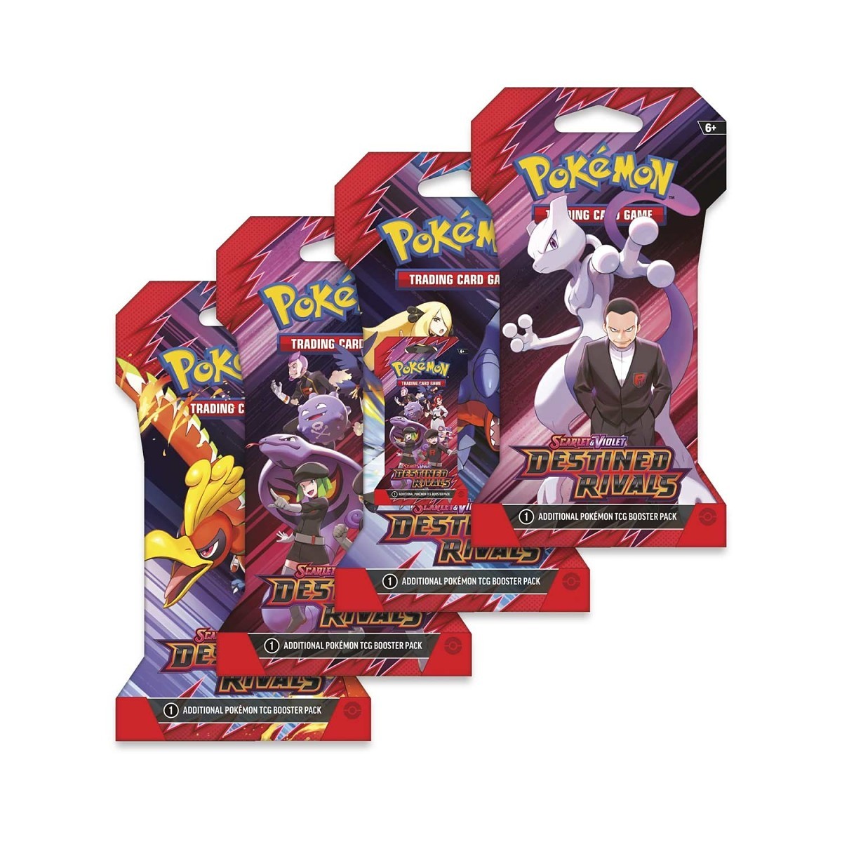 Pok mon TCG Scarlet Violet Destined Rivals Sleeved Booster Pack 10 