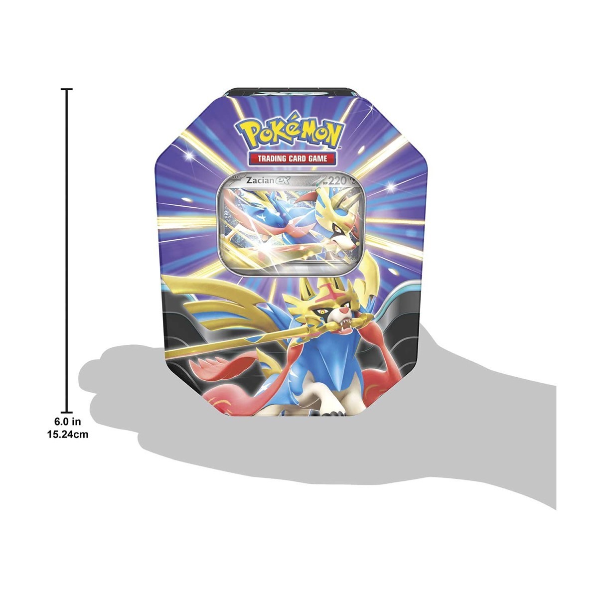 ポケモンカード BOX Pokémon TCG: Slashing Legends Tin (Zacian ex) | Pokémon Center