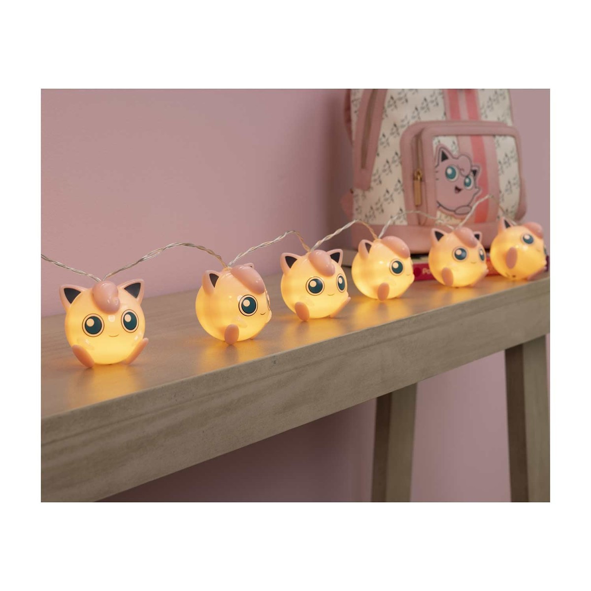良質  Jigglypuff Pokémon Home Accents String Lights (10 Lights その他