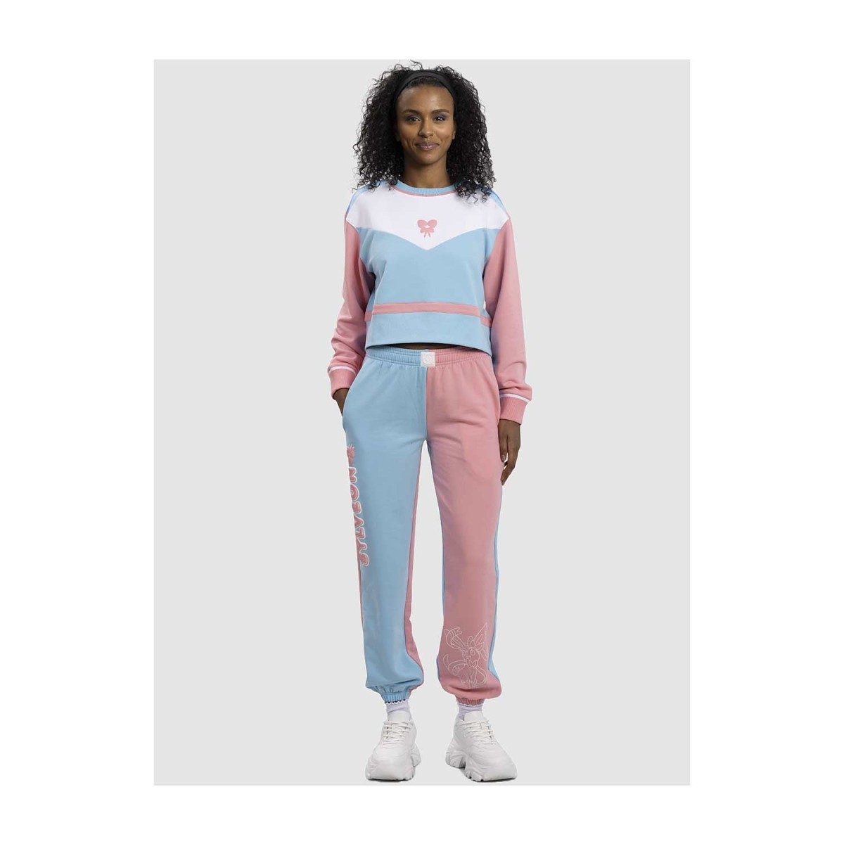 Eevee Evolutions: Sylveon Crop Sweatshirt - Women | Pokémon Center