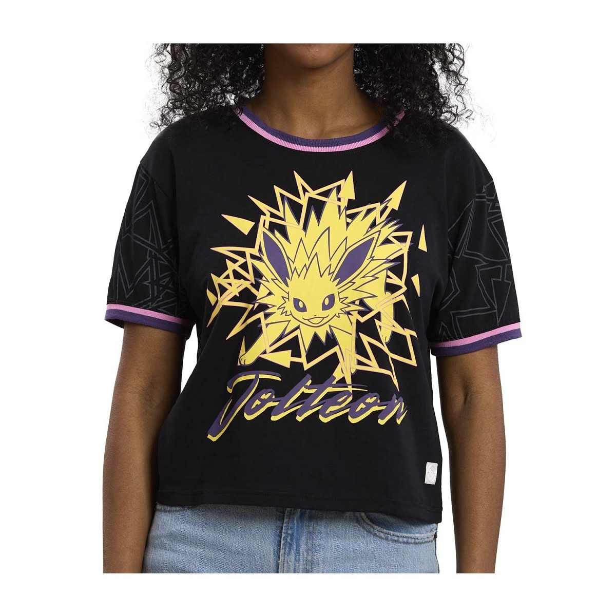 Eevee Evolutions: Jolteon Crew Neck T-Shirt - Women