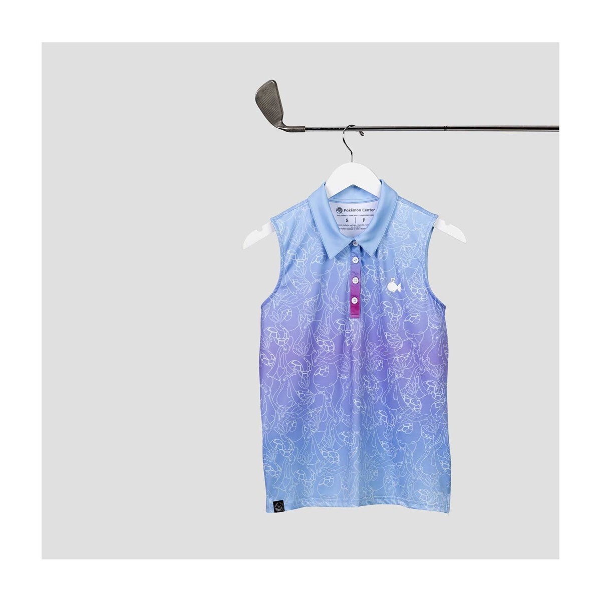 Feebas & Milotic Pokémon Clubhouse Sleeveless Polo Shirt - Women