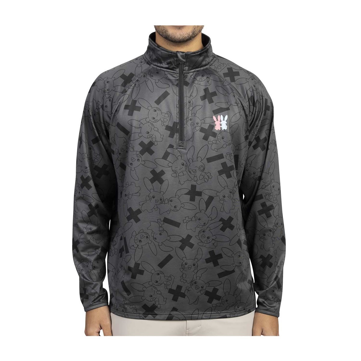 メンズウェア CLUBHAUS Fleece 1/4 Pullover Gray/Black CLUBHAUS Fleece 1/4 Pullover Gray/Black