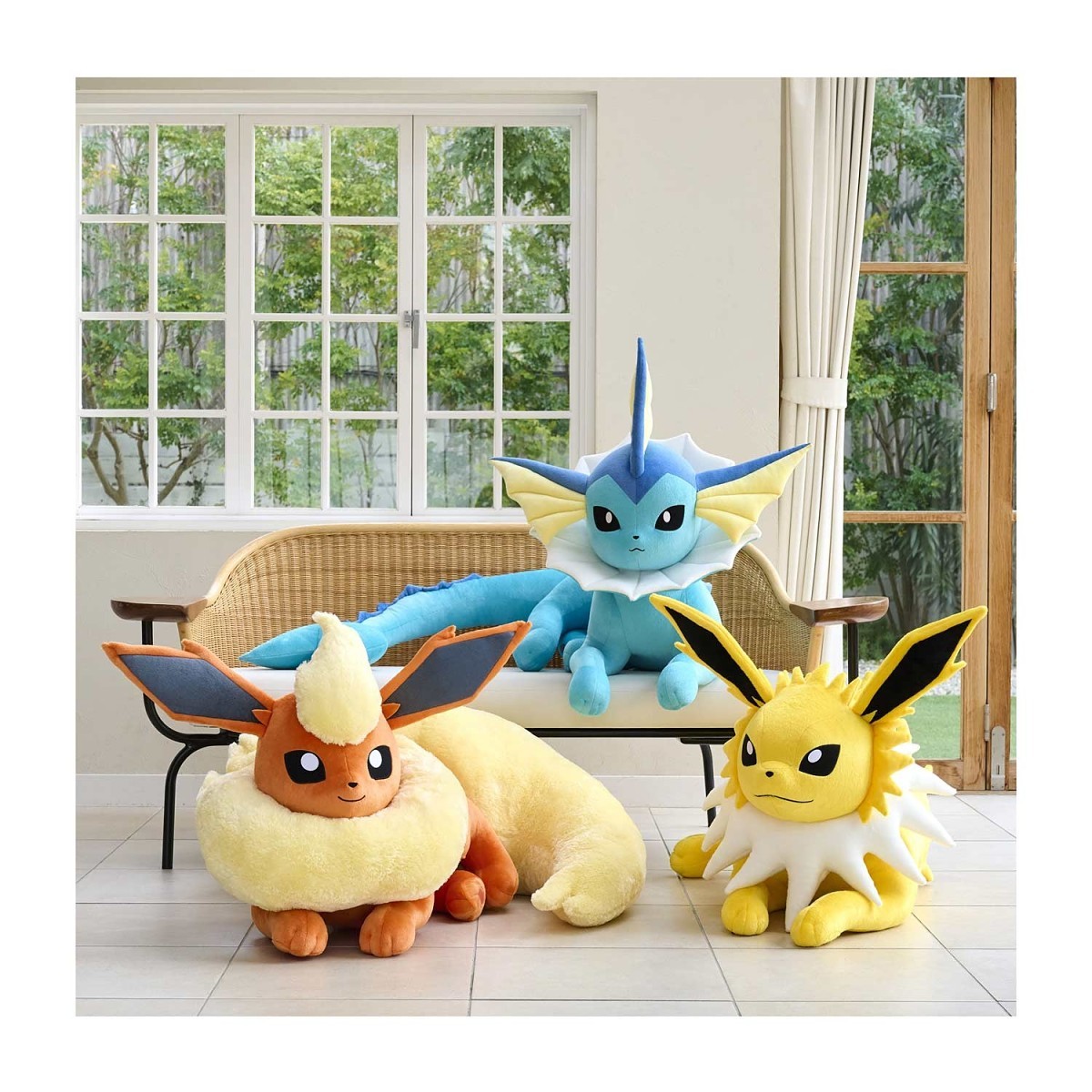 Vaporeon Poké Plush - 26 ¾ In. | Pokémon Center Official Site