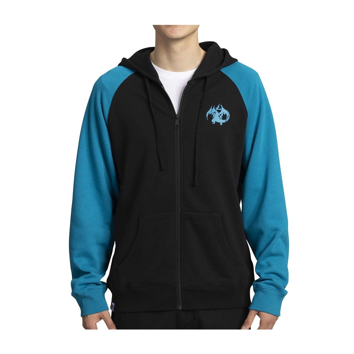 Mega Charizard Y Black Zip-Up Hoodie - Adult | Pokémon Center
