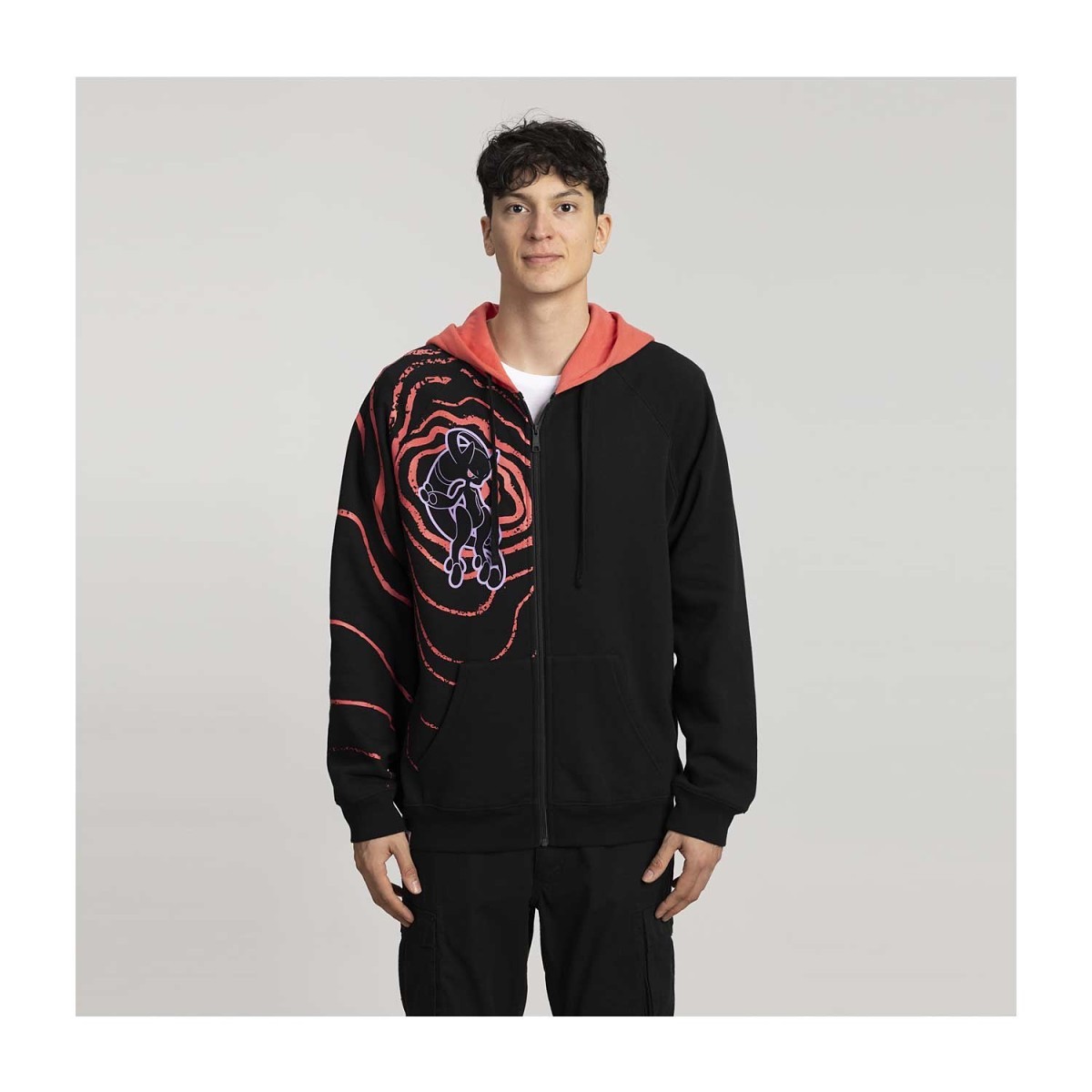 HTETHTET MYO　トレーナー2点 Mega Mewtwo Y Black Zip-Up Hoodie - Adult | Pokémon Center