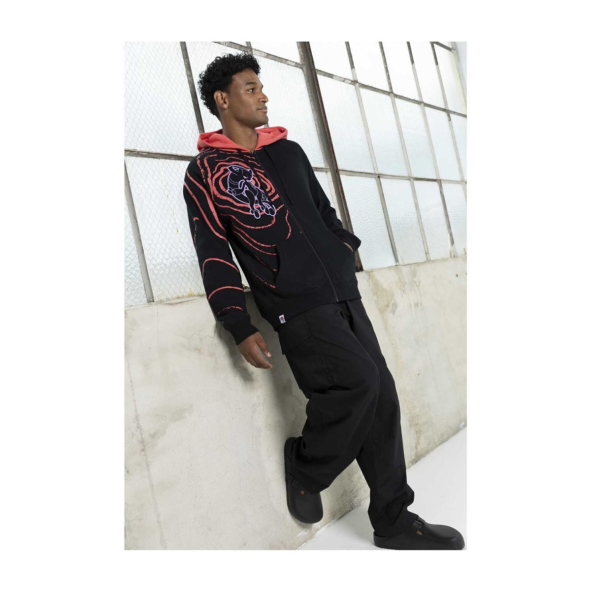 Mega Mewtwo Y Black Zip-Up Hoodie - Adult | Pokémon Center
