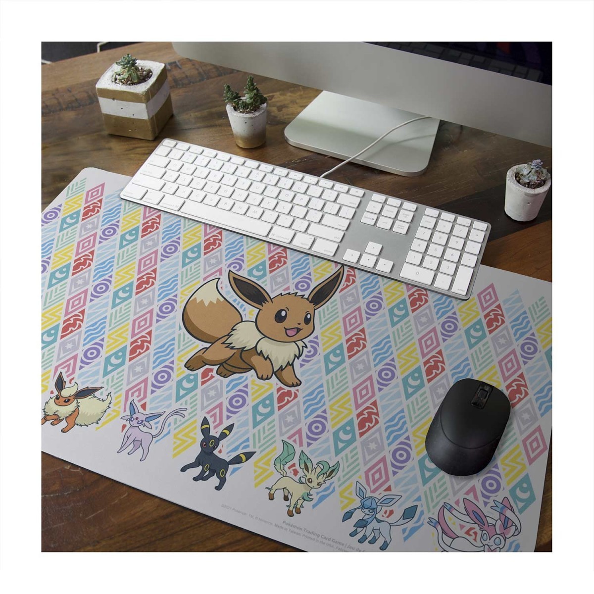 Pokémon TCG: Eevee Prismatic Playmat | Pokémon Center
