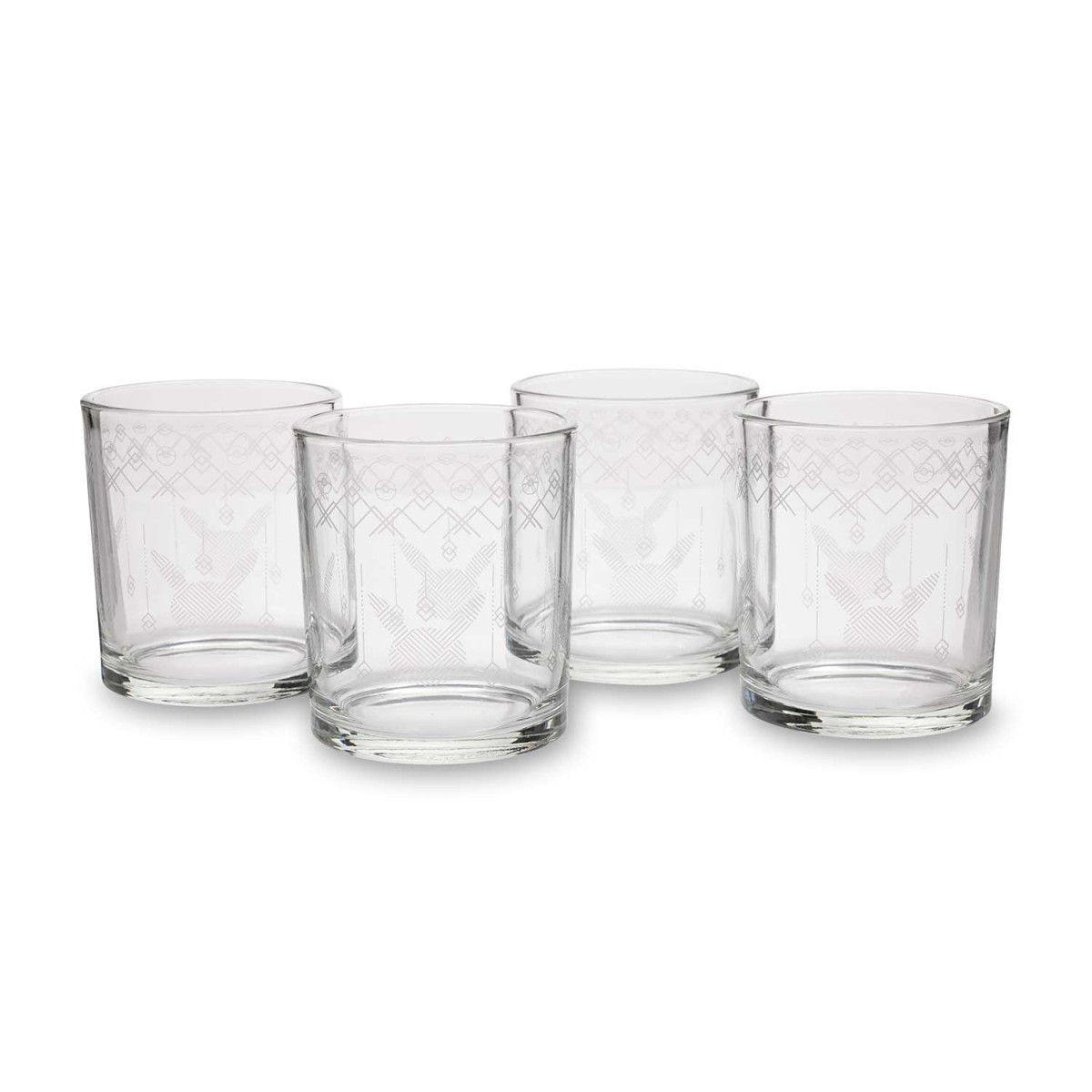 Pokémon Chess Set & Glass Tumblers Bundle
