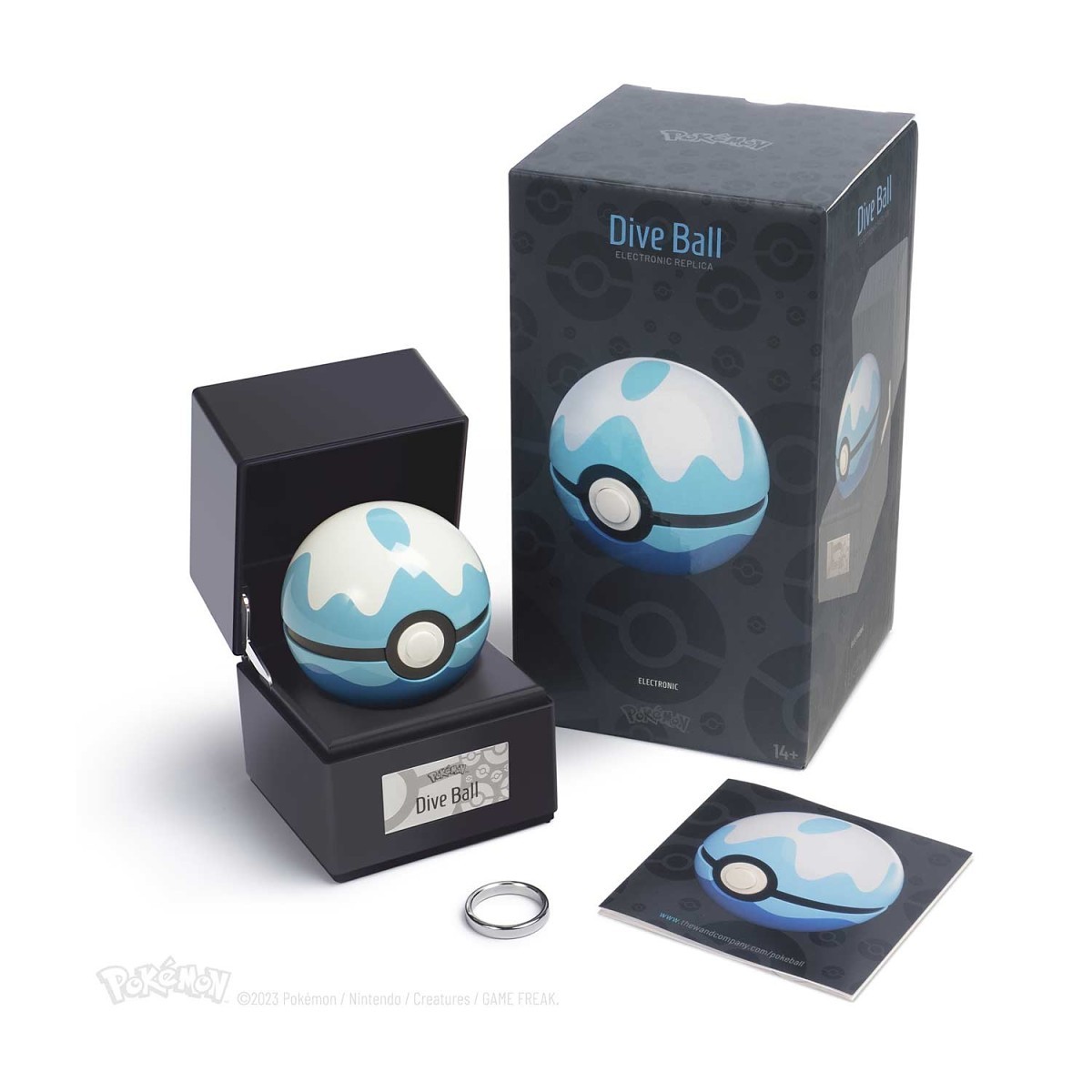 Great Wave Pikachu & Friends Wall Art & Dive Ball Bundle