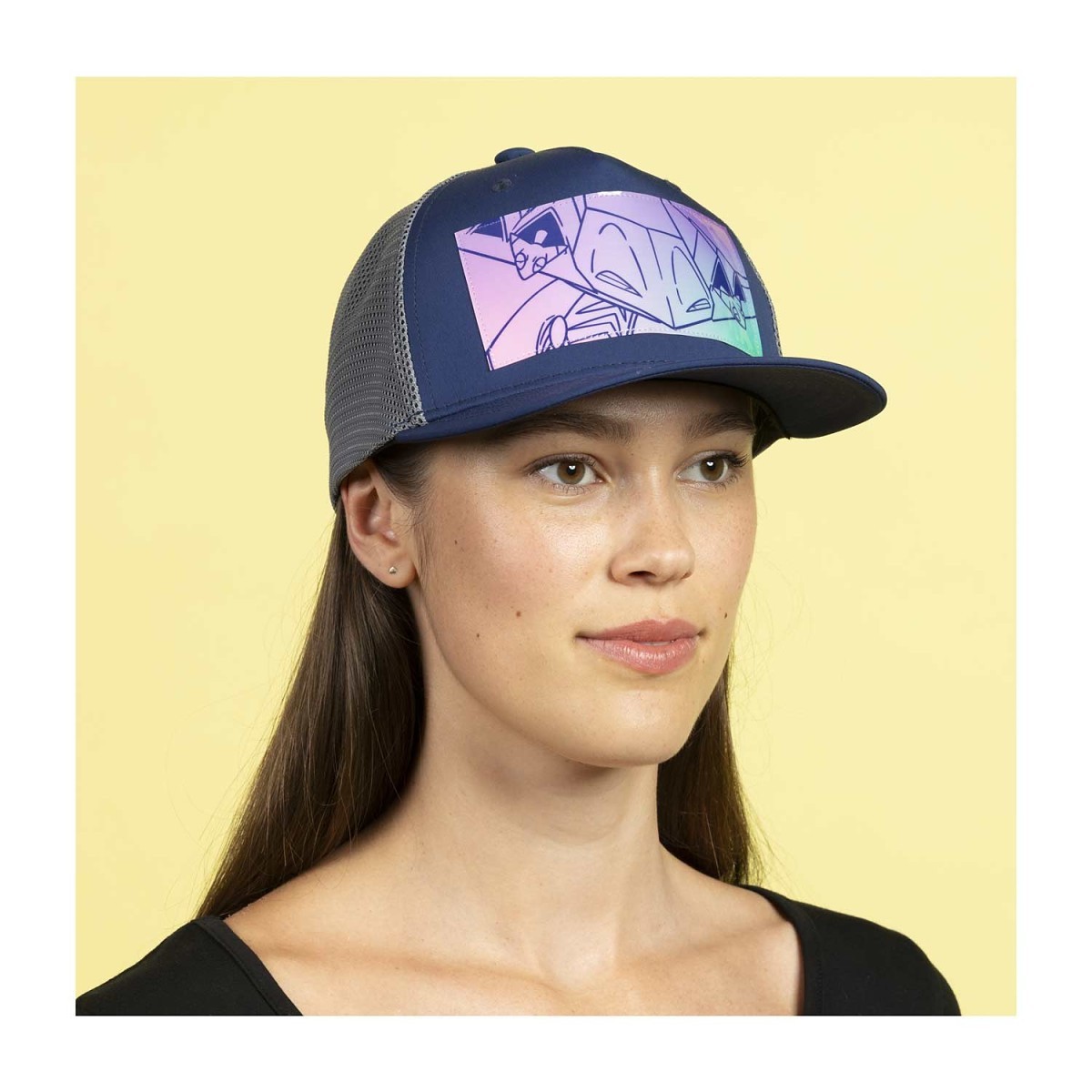 Dragapult Curved-Bill Trucker Hat (One Size-Adult) | Pokémon