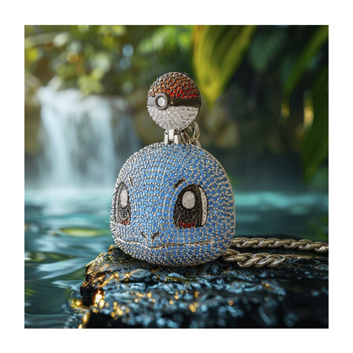 送料関税込【KING ICE x POKEMON】SQUIRTLE NECKLACE☆国内発送 King Ice | Pokemon Squirtle Necklace at Coquitlam Centre in