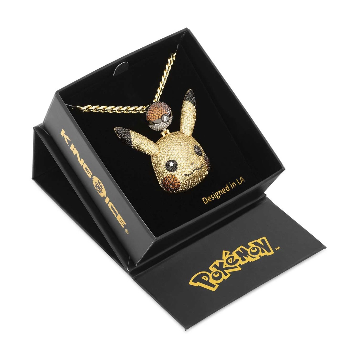 Pokémon × King Ice: Pikachu Necklace | Pokémon Center UK