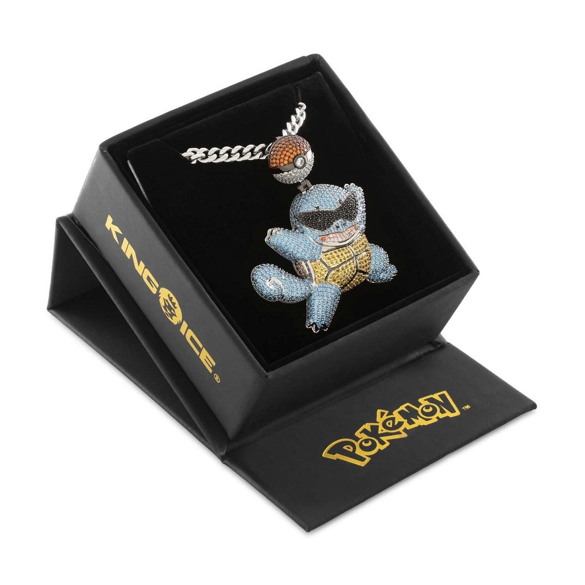 Pokémon × King Ice: Leader of the Squirtle Squad Necklace
